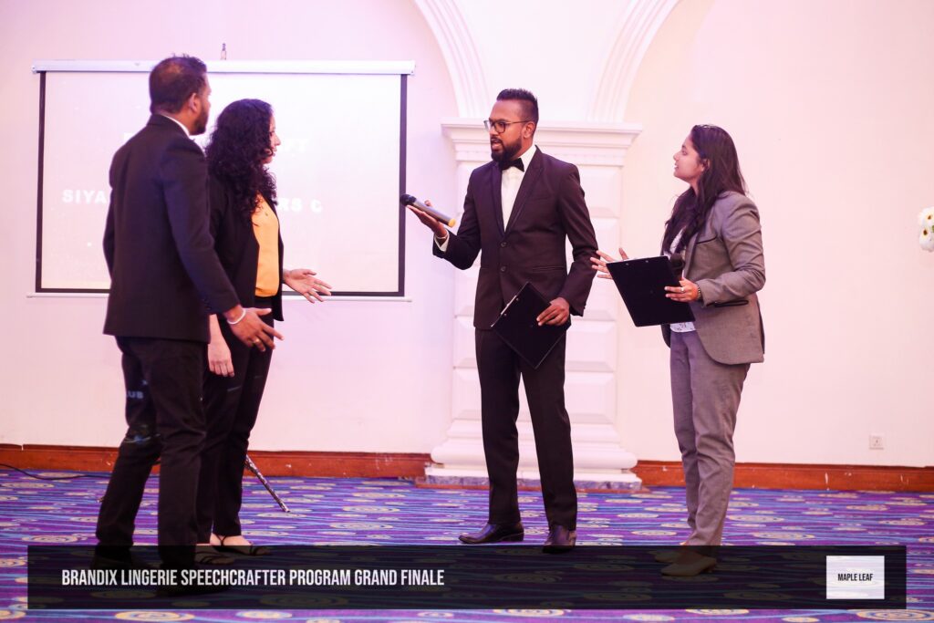 Brandix Lingerie Speech Crafter Program Grand Finale
