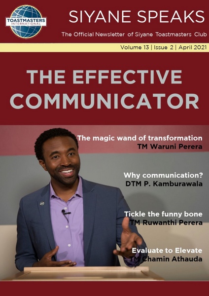 Siyane Toastmasters Magazine